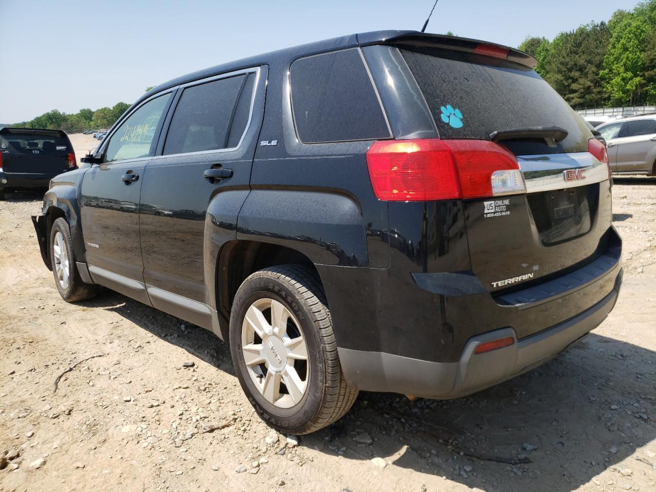 Photo 3 from auction – 2010 GMC TERRAIN SL with VIN 2CTALBEW7A6354986