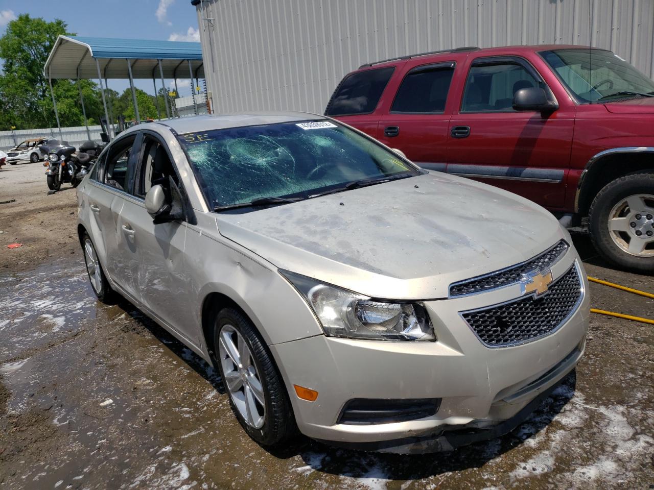 CHEVROLET CRUZE LT 2012 with VIN 1G1PG5SC2C7108364 - Photo from auction