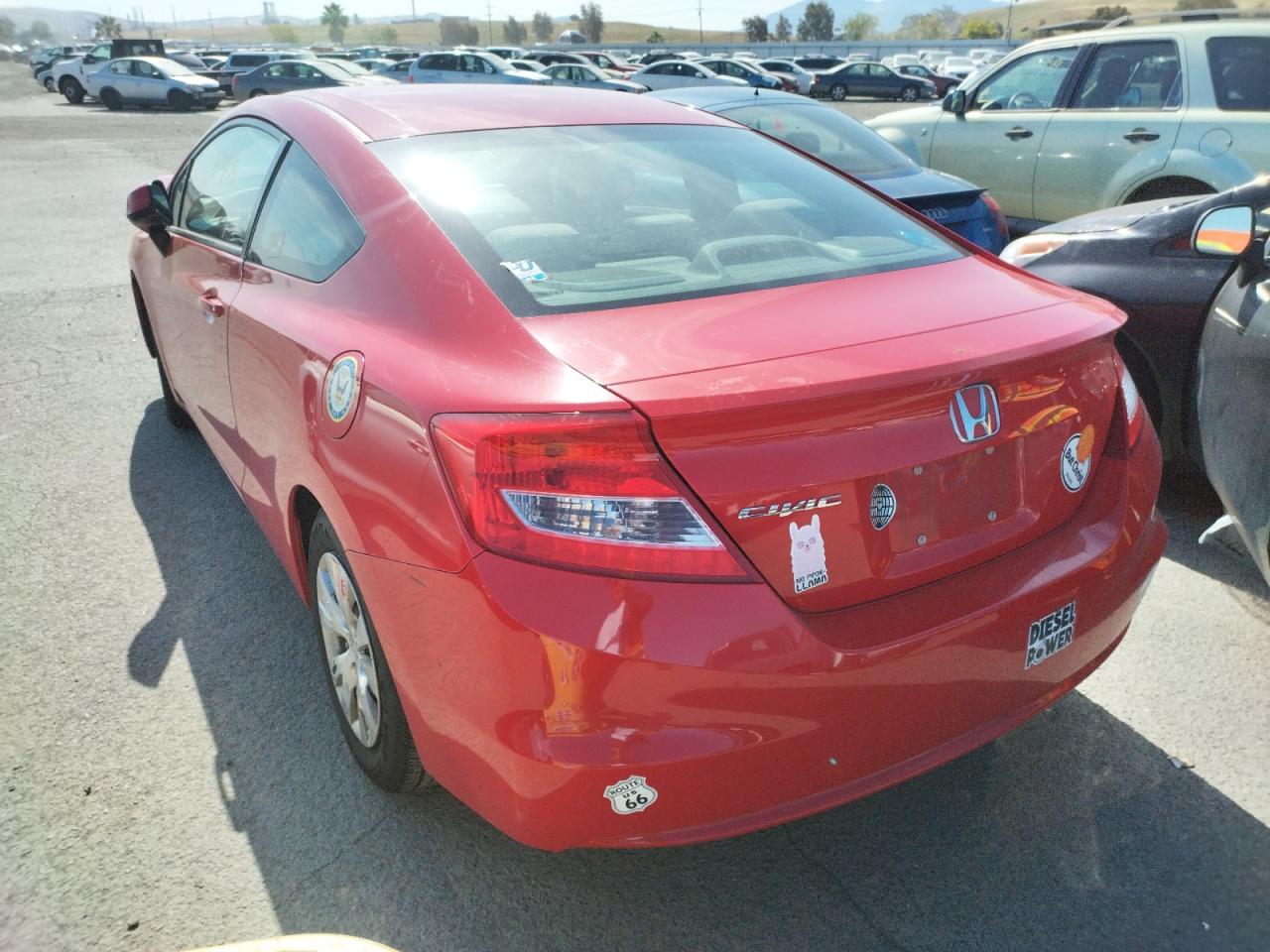 Photo 3 from auction – 2012 HONDA CIVIC LX with VIN 2HGFG3B54CH557852