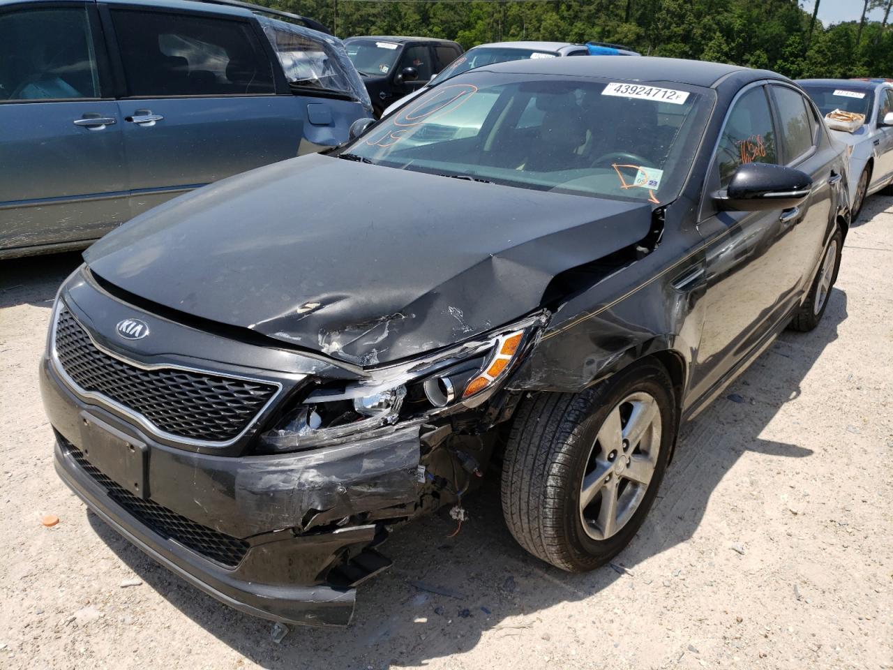 Photo 2 from auction – 2014 KIA OPTIMA LX with VIN 5XXGM4A76EG335999
