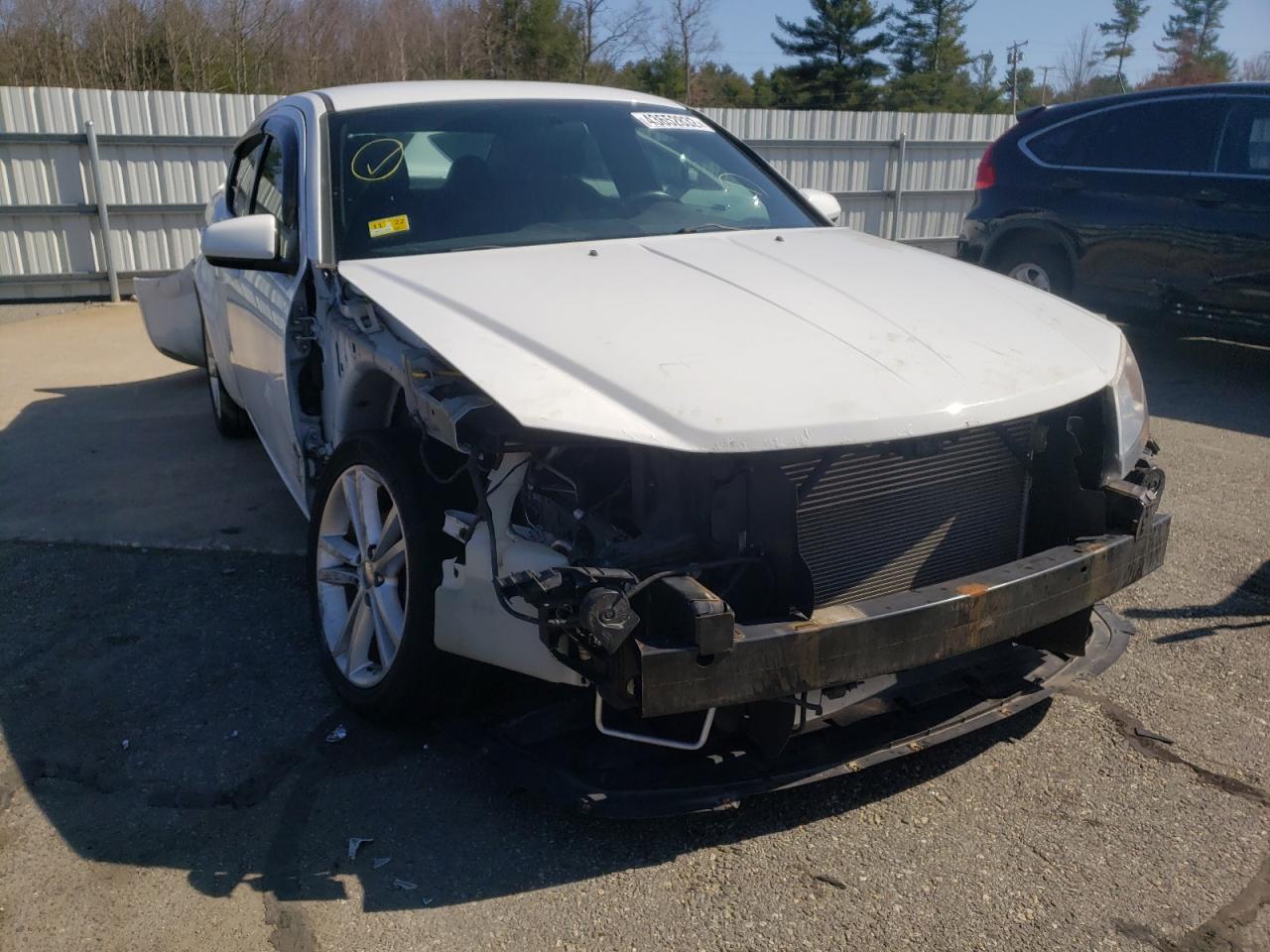 DODGE AVENGER SX 2012 with VIN 1C3CDZCB9CN290625 - Photo from auction