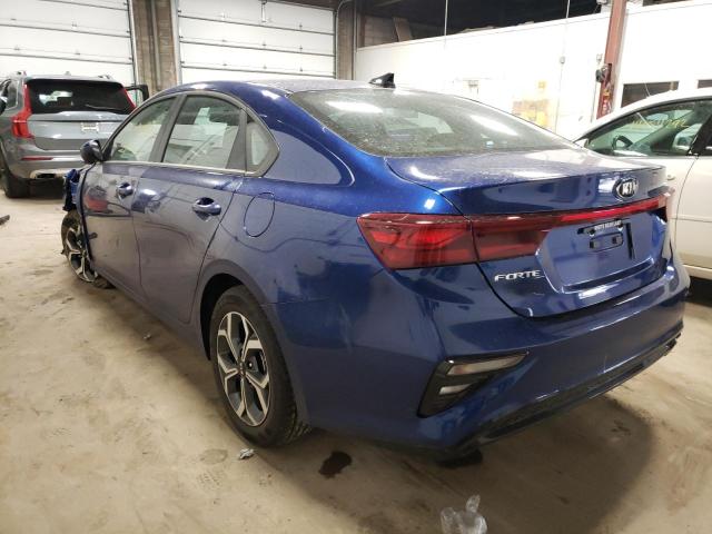 Photo 3 from auction – 2020 KIA FORTE FE with VIN 3KPF24AD6LE257446