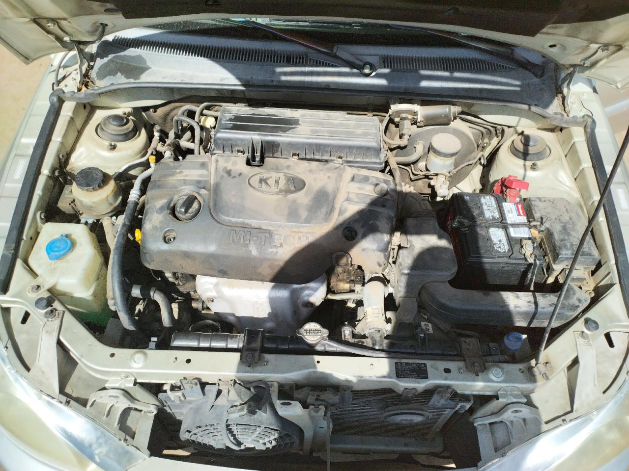 Photo 7 from auction – 2002 KIA RIO with VIN KNADC123X26166609
