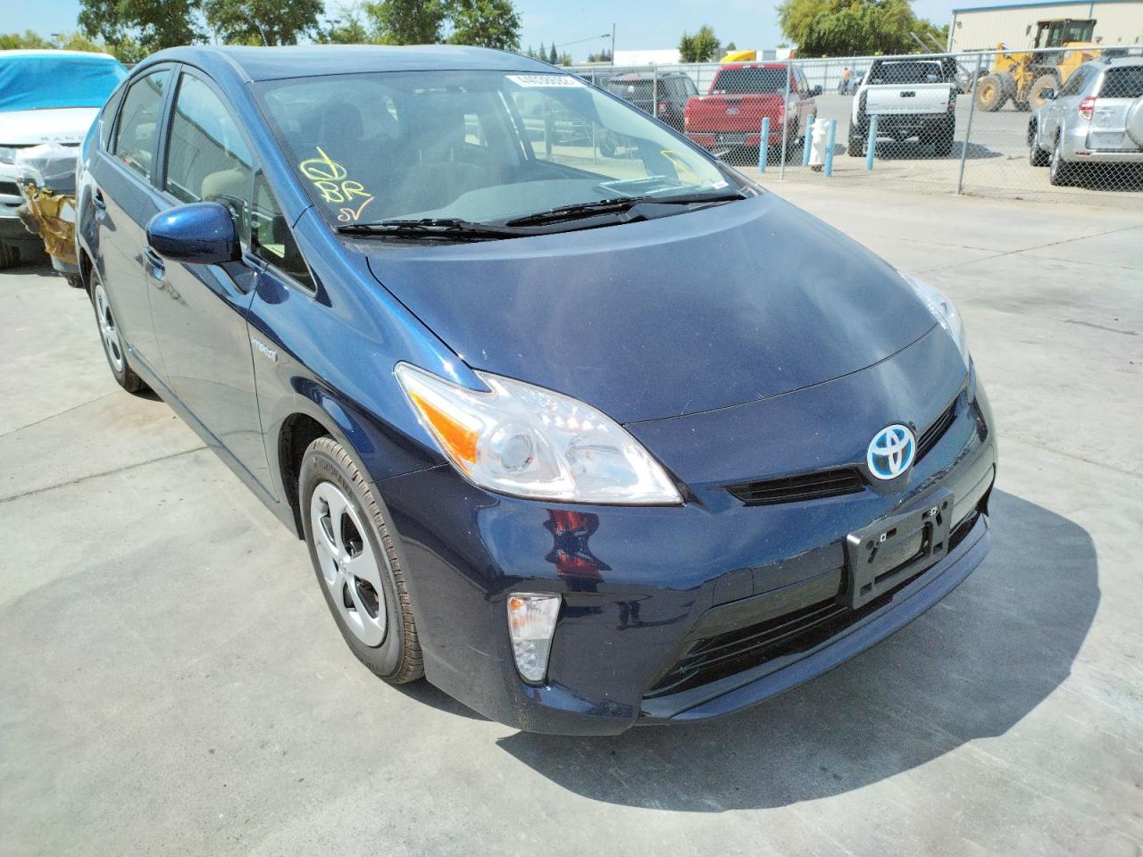 TOYOTA PRIUS 2015 with VIN JTDKN3DU9F0417991 - Photo from auction