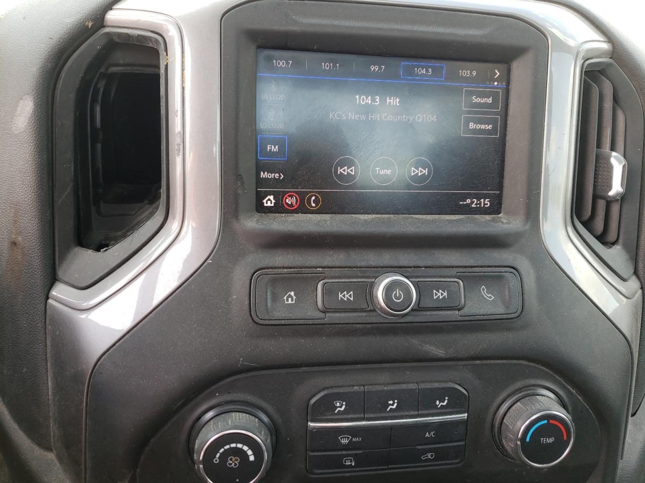Photo 9 from auction – 2021 CHEVROLET SILVERADO with VIN 3GCNWAEF2MG297328