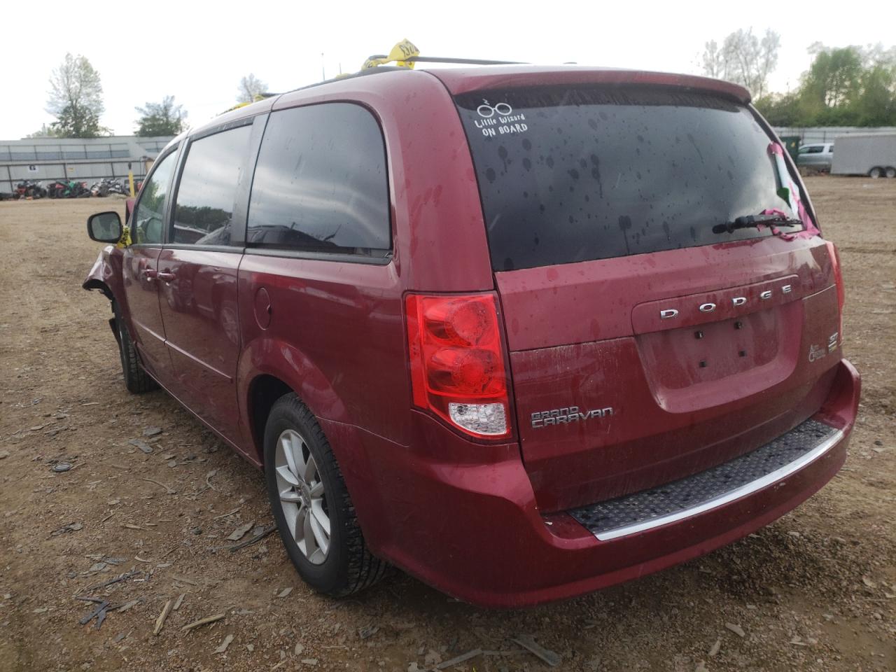 Foto 3 de la subasta – 2016 DODGE GRAND CARA con VIN 2C4RDGCG7GR179361