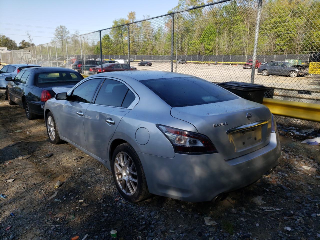 Photo 3 from auction – 2012 NISSAN MAXIMA S with VIN 1N4AA5AP9CC804168