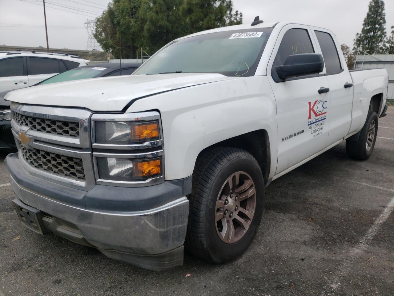 Photo 2 from auction – 2015 CHEVROLET SILVERADO with VIN 1GCRCPEC5FZ369631