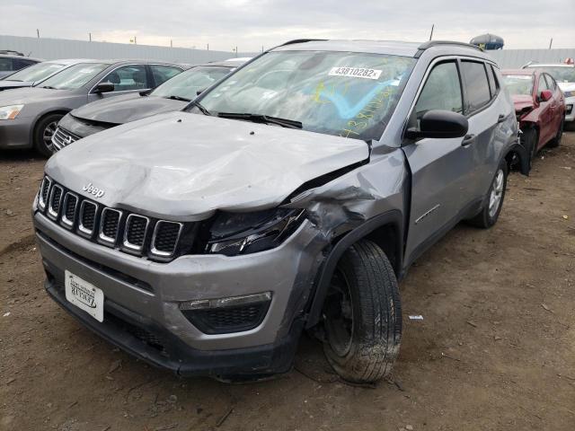 Photo 2 from auction – 2019 JEEP COMPASS SP with VIN 3C4NJCAB2KT637627