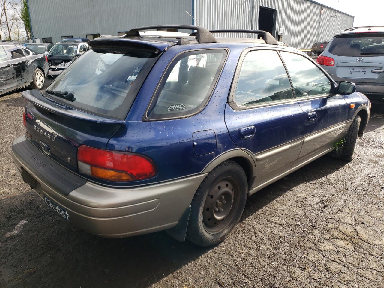 Photo 4 from auction – 2001 SUBARU IMPREZA OU with VIN JF1GF48591H804665