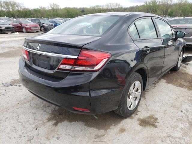 Photo 4 from auction – 2015 HONDA CIVIC LX with VIN 19XFB2F5XFE103364