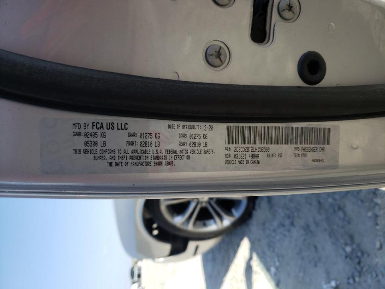 Photo 10 from auction – 2020 DODGE CHALLENGER with VIN 2C3CDZBT2LH156560