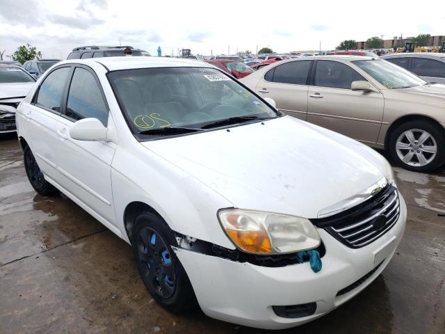 KIA SPECTRA EX 2007 with VIN KNAFE121175443503 - Photo from auction