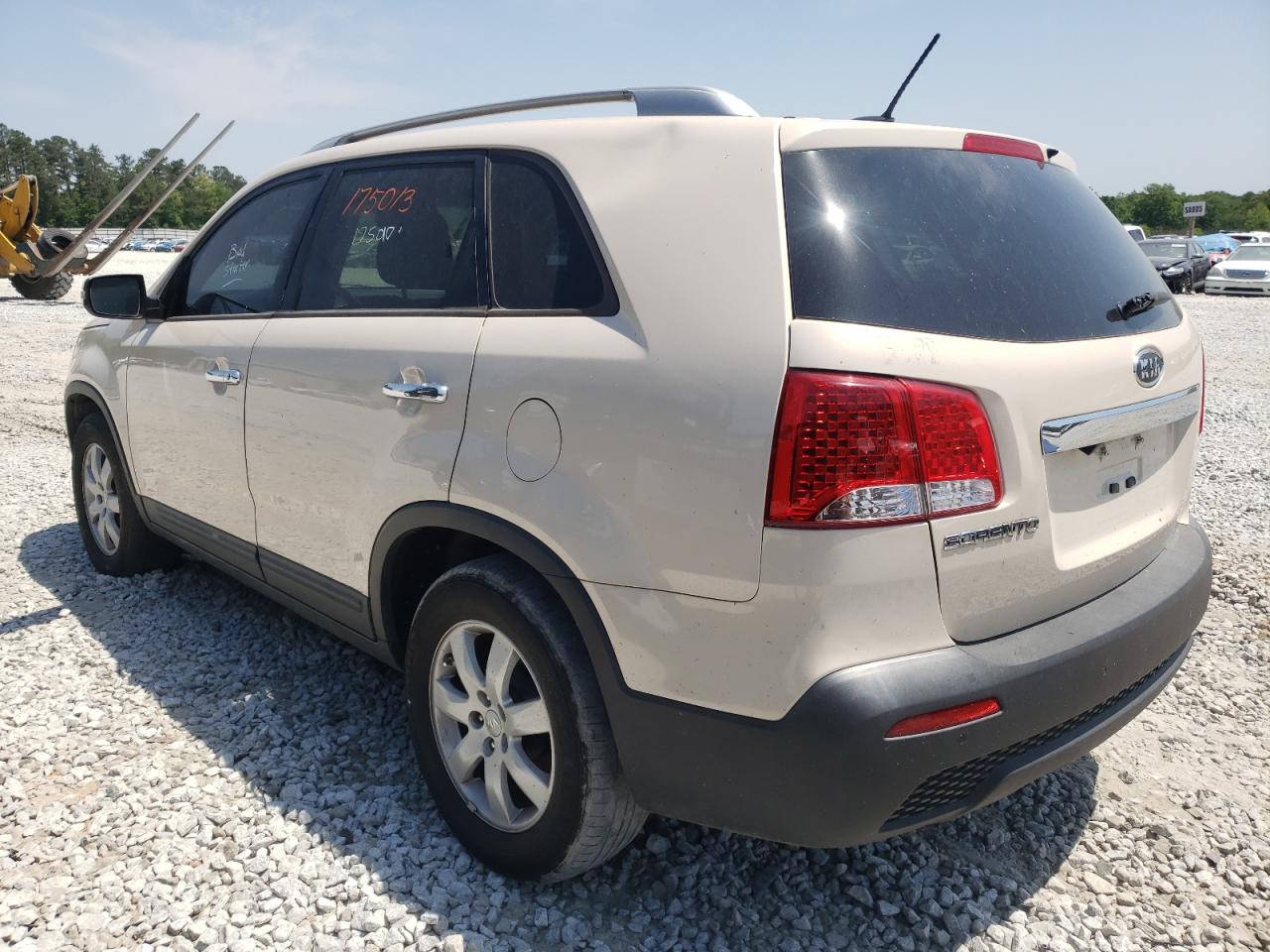 Photo 3 from auction – 2012 KIA SORENTO BA with VIN 5XYKT3A62CG209694