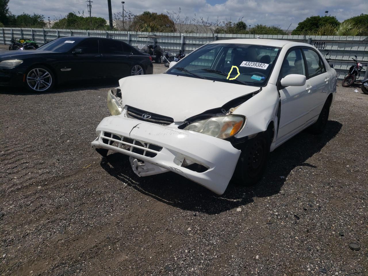 Photo 2 from auction – 2003 TOYOTA COROLLA with VIN 1NXBR32E73Z091544