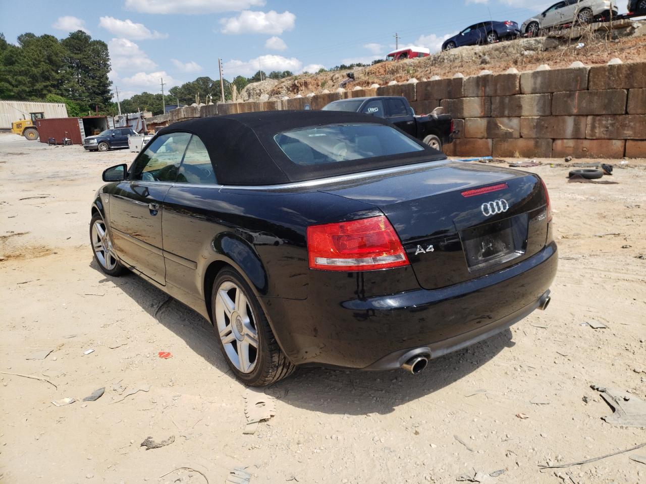 Photo 3 from auction – 2008 AUDI A4 2.0T CA with VIN WAUAF48H58K005373