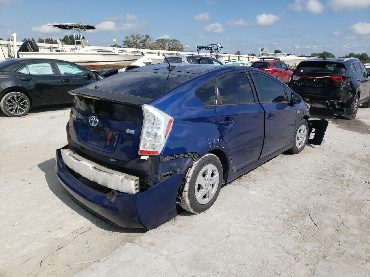 Photo 4 from auction – 2010 TOYOTA PRIUS with VIN JTDKN3DU2A0221318