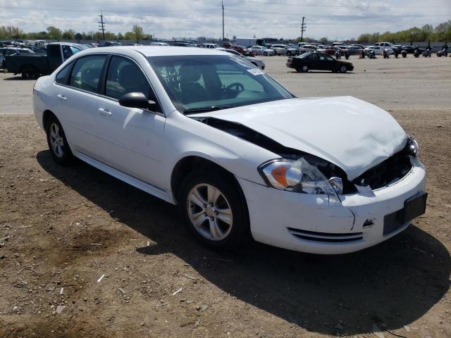 CHEVROLET IMPALA LS 2012 with VIN 2G1WF5E36C1330445 - Photo from auction