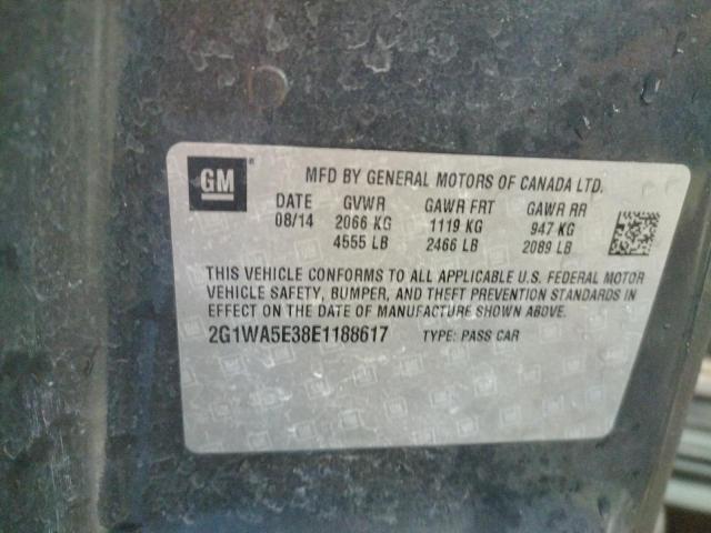 Photo 10 from auction – 2014 CHEVROLET IMPALA LIM with VIN 2G1WA5E38E1188617