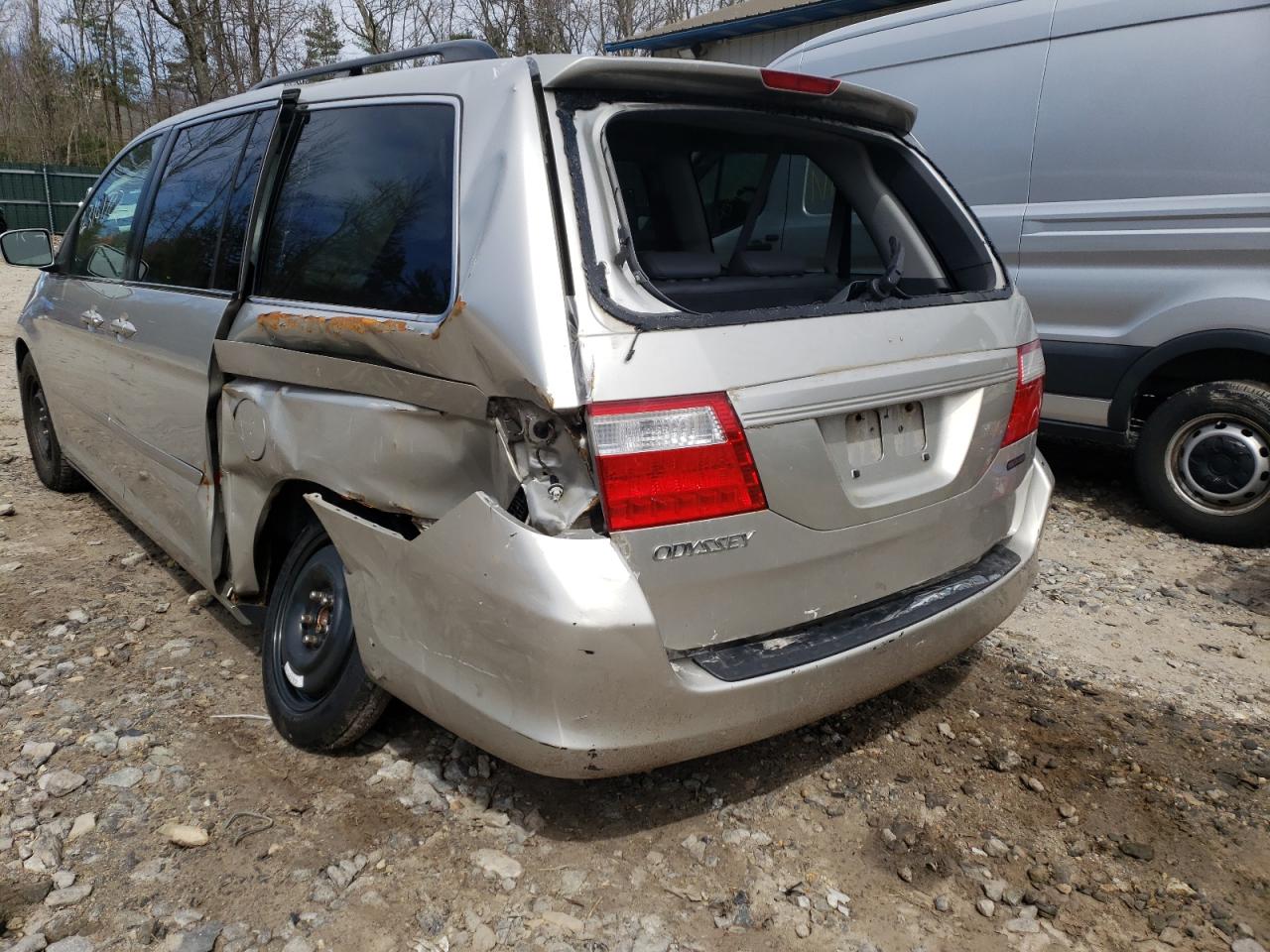 Photo 9 from auction – 2007 HONDA ODYSSEY EX with VIN 5FNRL38677B443556