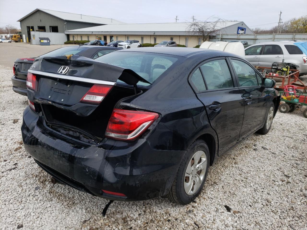 Photo 4 from auction – 2014 HONDA CIVIC LX with VIN 19XFB2F56EE052640