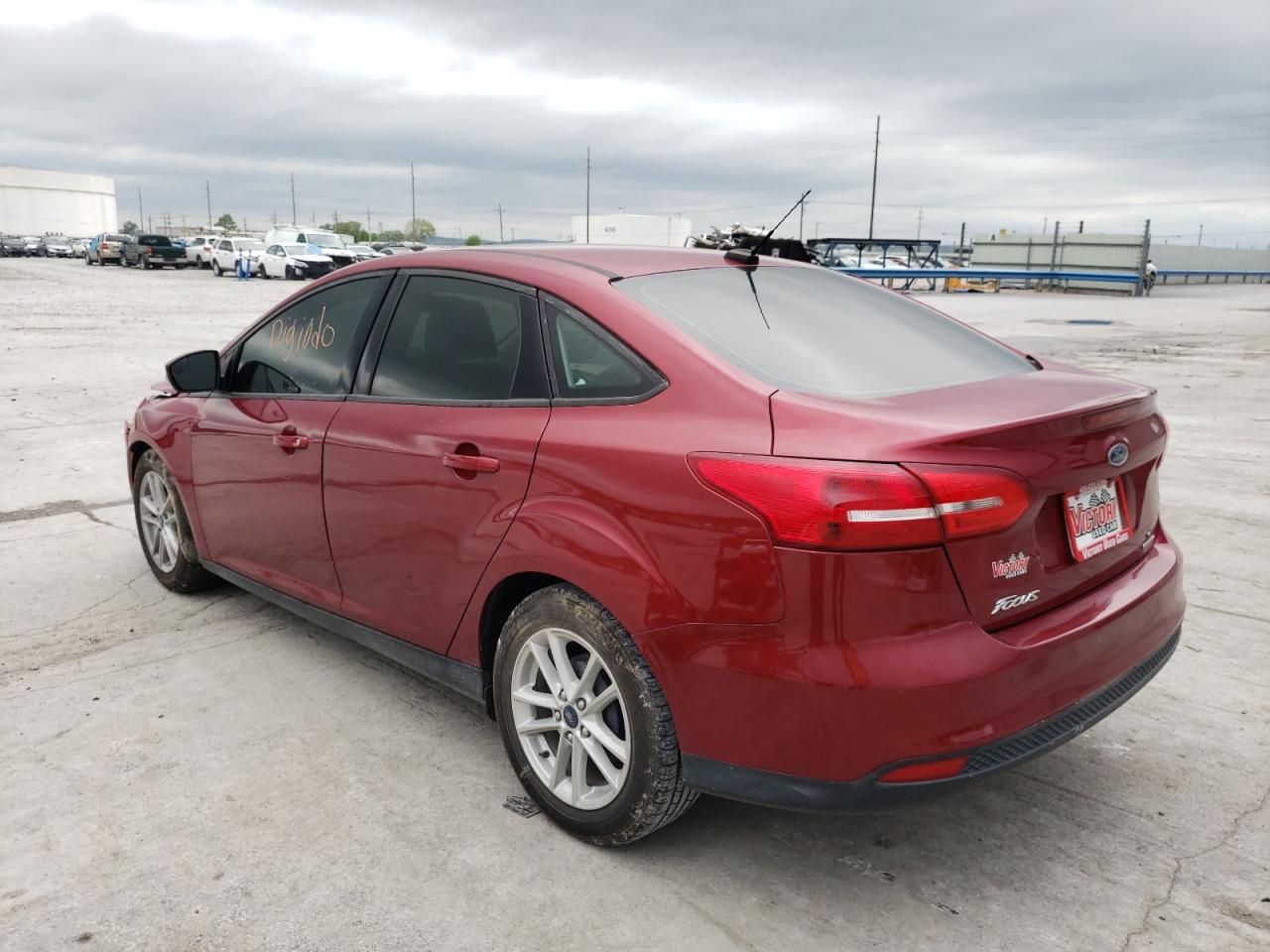 Photo 3 from auction – 2016 FORD FOCUS SE with VIN 1FADP3F20GL393598