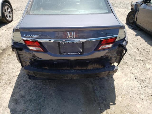 Photo 9 from auction – 2014 HONDA CIVIC LX with VIN 19XFB2F50EE251649