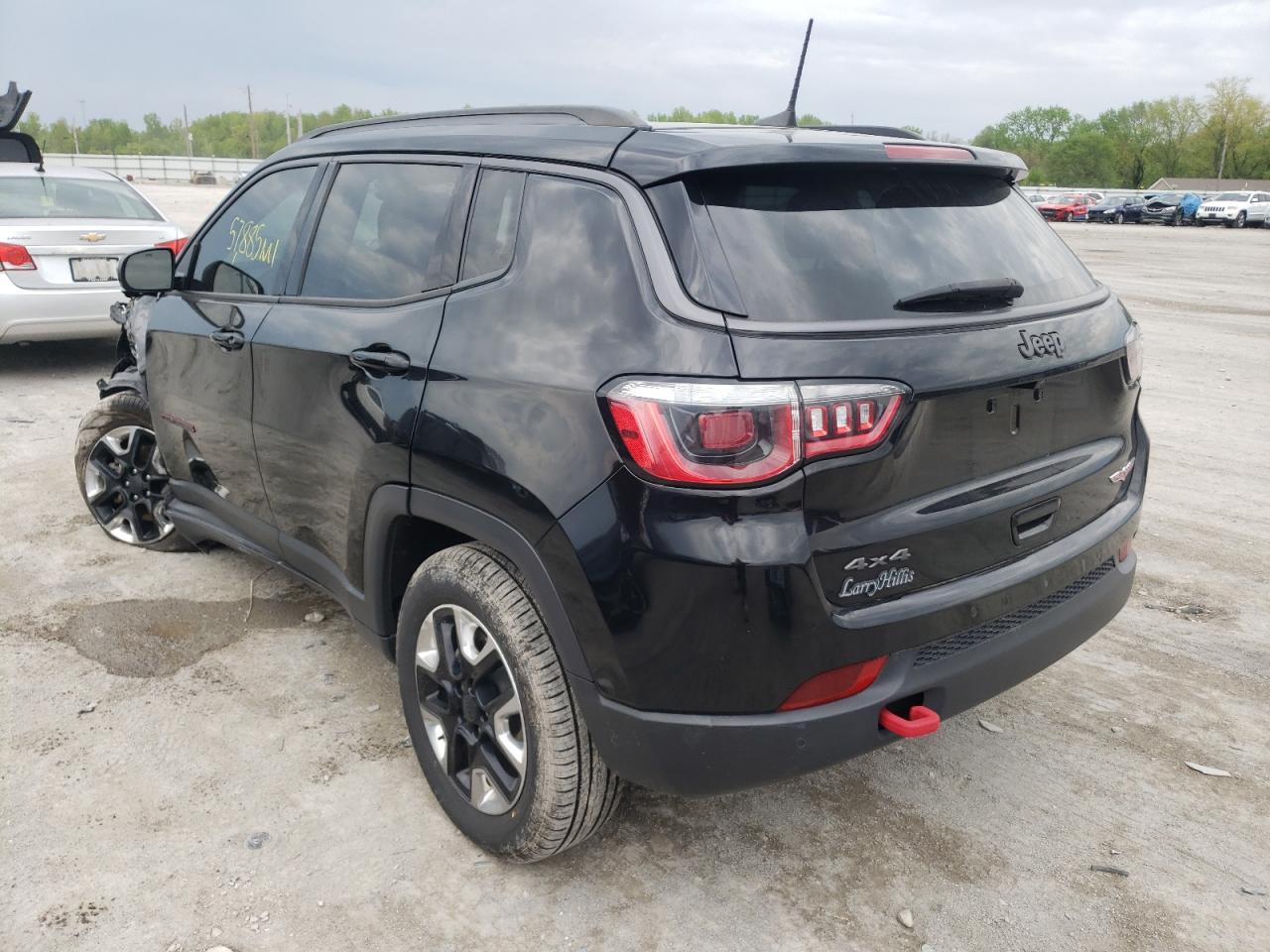 Photo 3 from auction – 2017 JEEP COMPASS TR with VIN 3C4NJDDB6HT657423