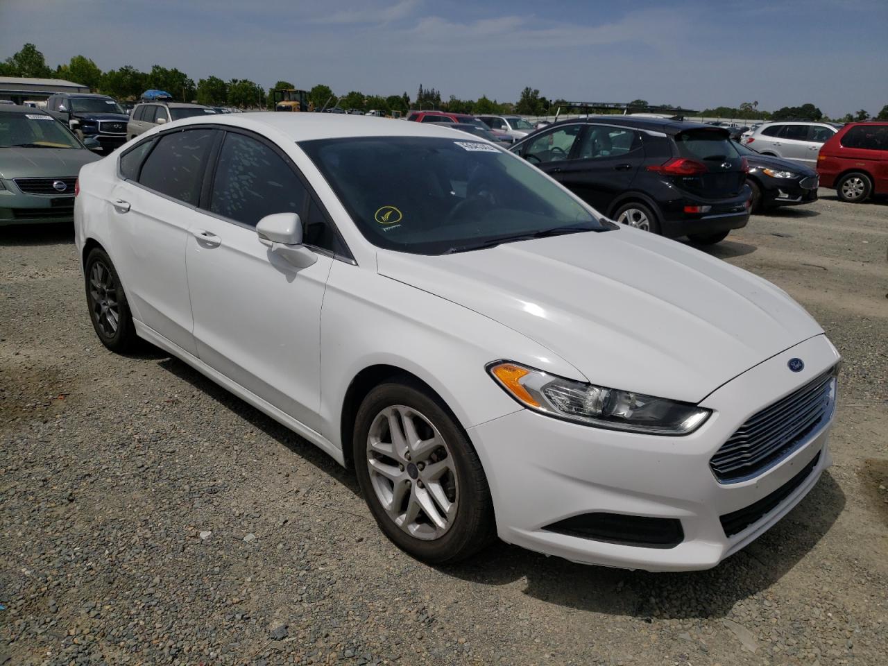 FORD FUSION SE 2015 with VIN 3FA6P0H75FR226671 - Photo from auction