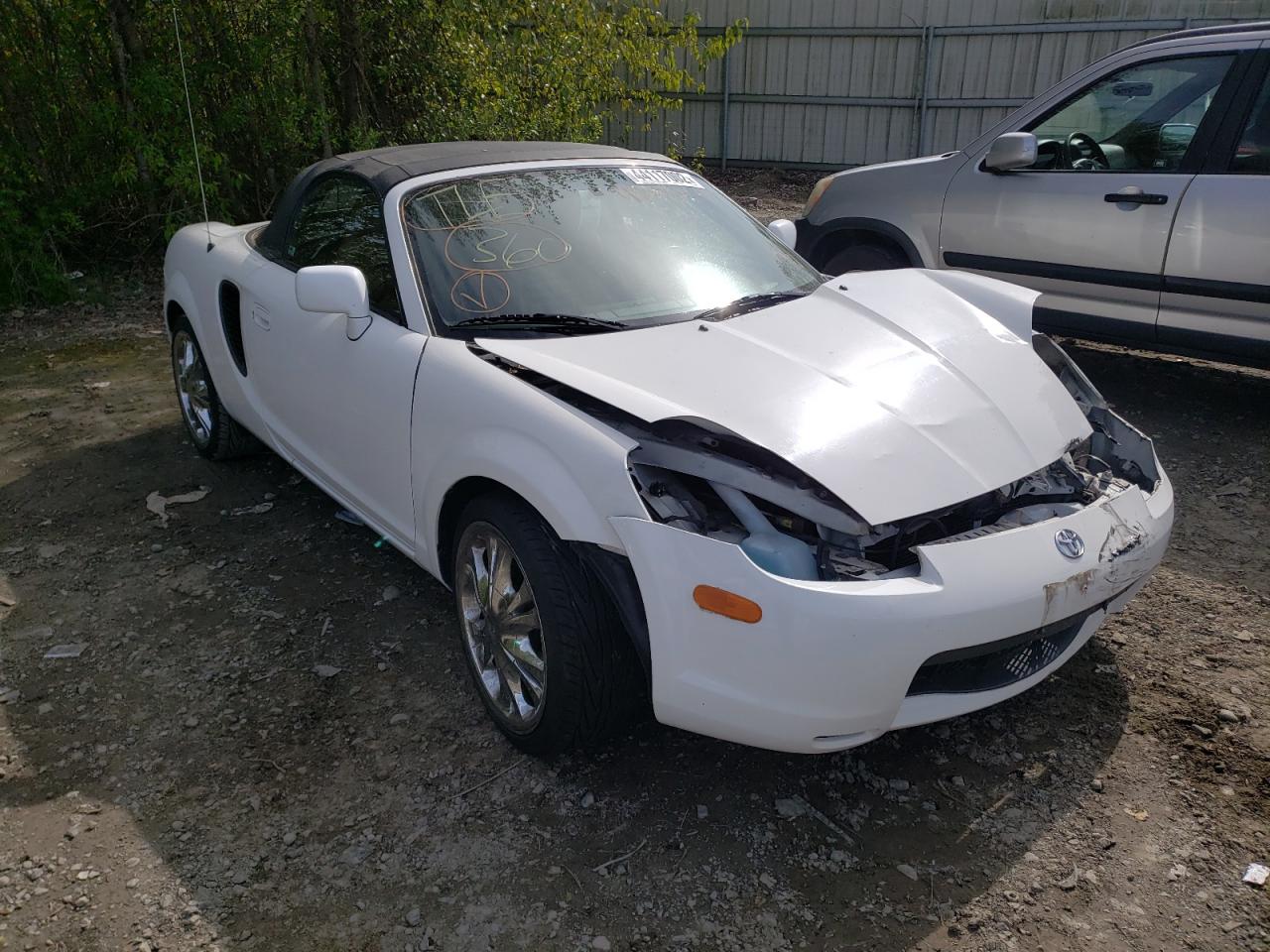 TOYOTA MR2 SPYDER 2002 with VIN JTDFR320X20048090 - Photo from auction