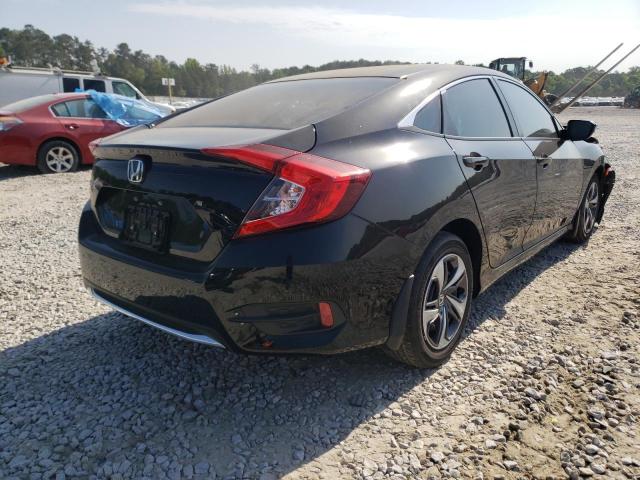Photo 4 from auction – 2020 HONDA CIVIC LX with VIN 19XFC2F67LE005524