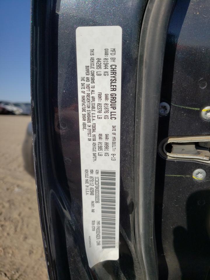 Photo 10 from auction – 2013 DODGE DART SXT with VIN 1C3CDFBA3DD332236