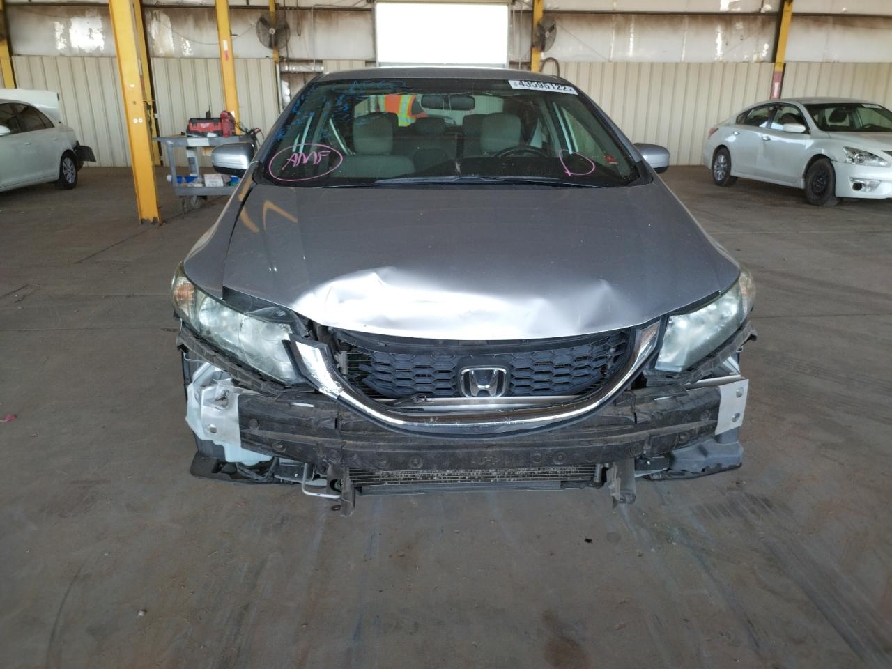Photo 9 from auction – 2015 HONDA CIVIC LX with VIN 19XFB2F55FE079734