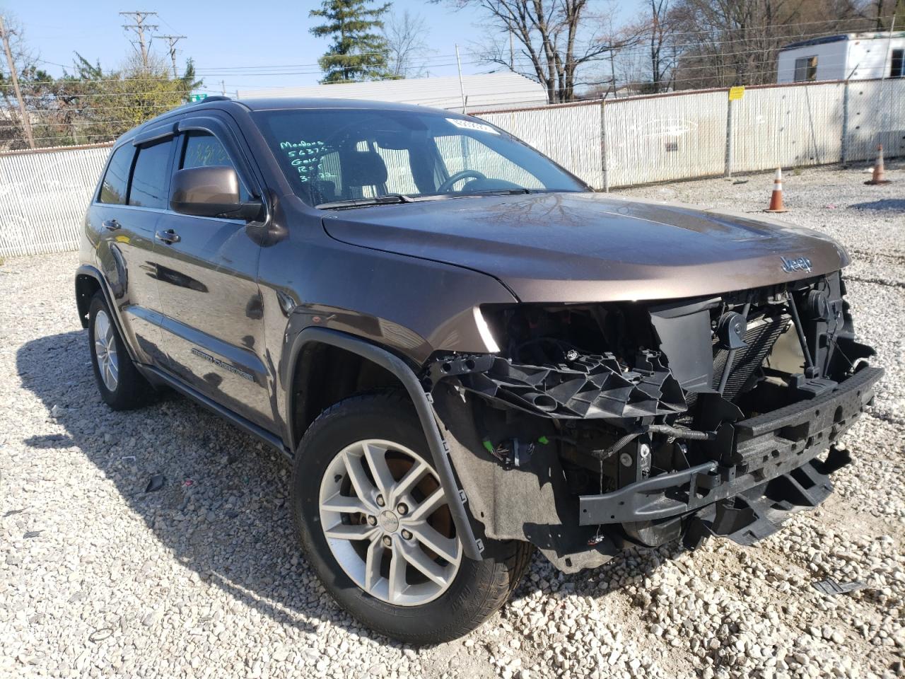 JEEP GRAND CHER 2017 with VIN 1C4RJFAG2HC739481 - Photo from auction