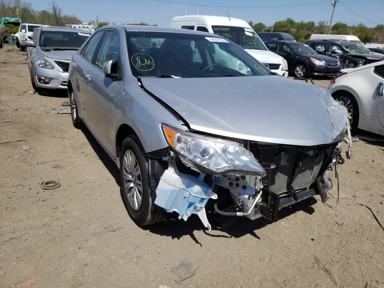 TOYOTA CAMRY BASE 2012 with VIN 4T4BF1FK9CR243472 - Photo from auction