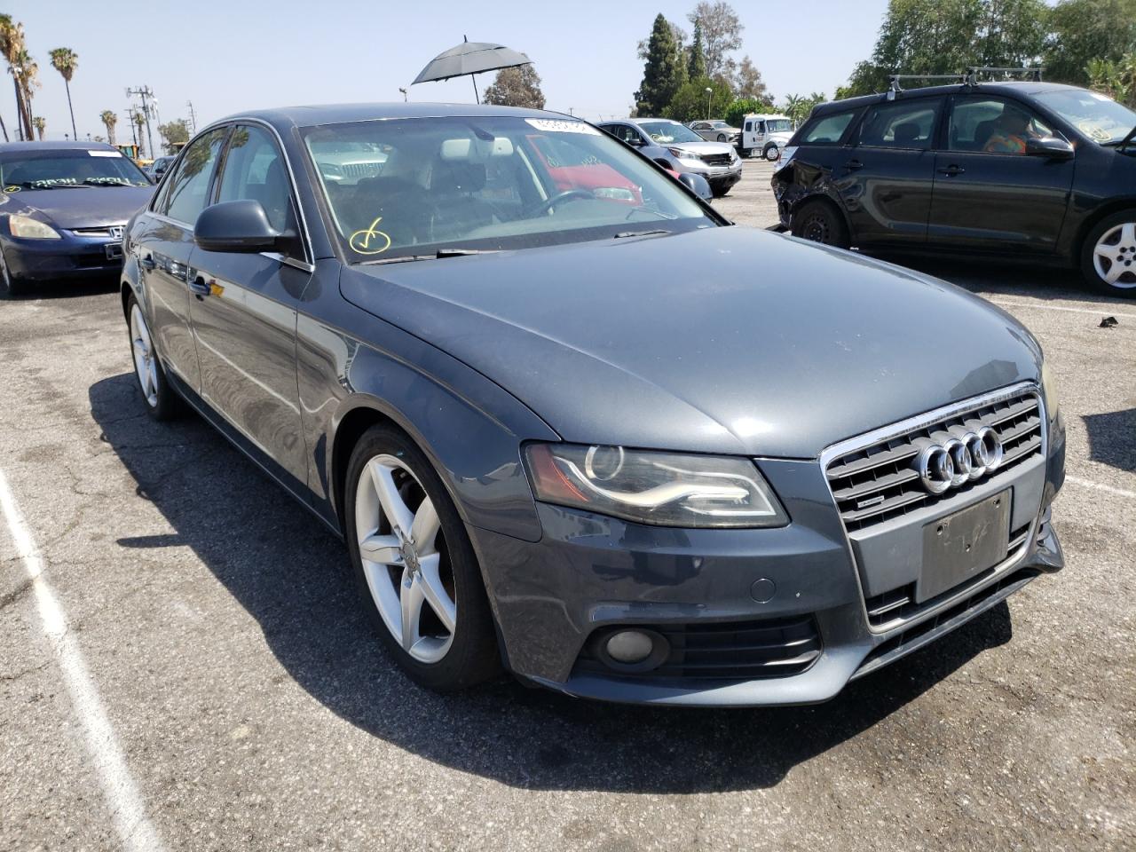 AUDI A4 PRESTIG 2009 with VIN WAUMF78K19N038381 - Photo from auction