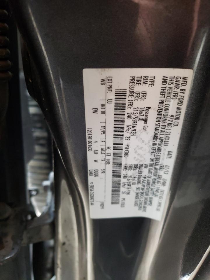 Photo 10 from auction – 2013 FORD FOCUS SE with VIN 1FADP3F20DL230283