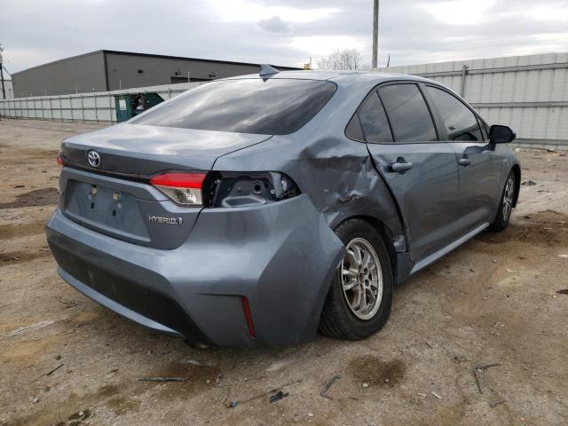 Photo 4 from auction – 2021 TOYOTA COROLLA LE with VIN JTDEAMDE4MJ001877
