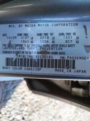 Photo 10 from auction – 2010 MAZDA 3 S with VIN JM1BL1H61A1228583