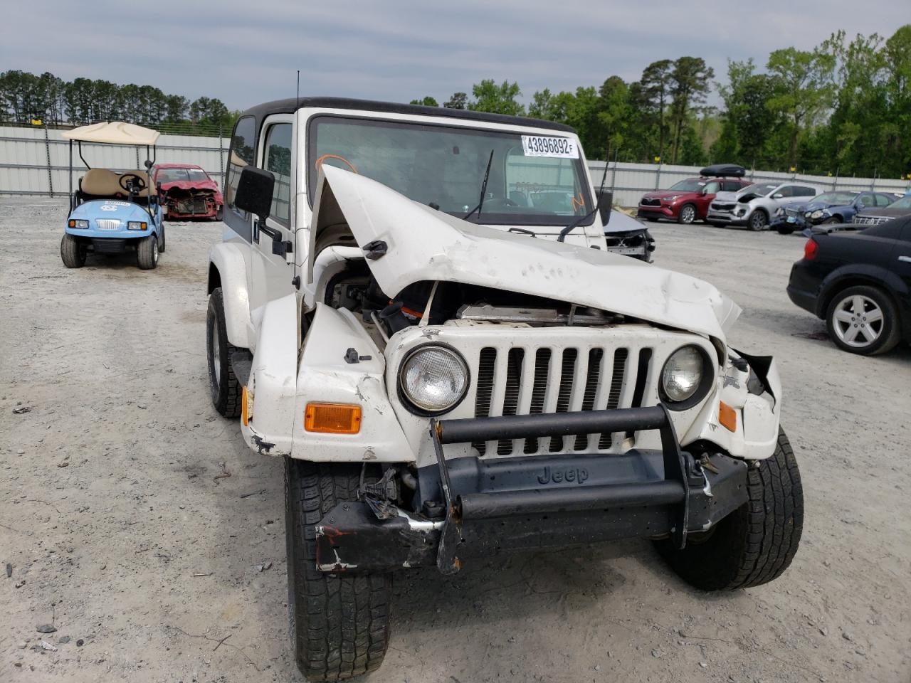 Photo 9 from auction – 2000 JEEP WRANGLER / with VIN 1J4FA59S9YP777721