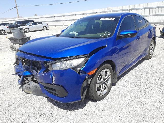 Photo 2 from auction – 2016 HONDA CIVIC LX with VIN 19XFC2F57GE079216