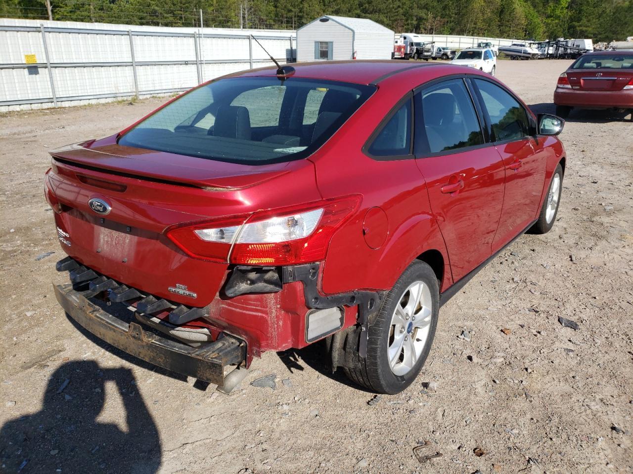 Photo 4 from auction – 2012 FORD FOCUS SE with VIN 1FAHP3F27CL420808