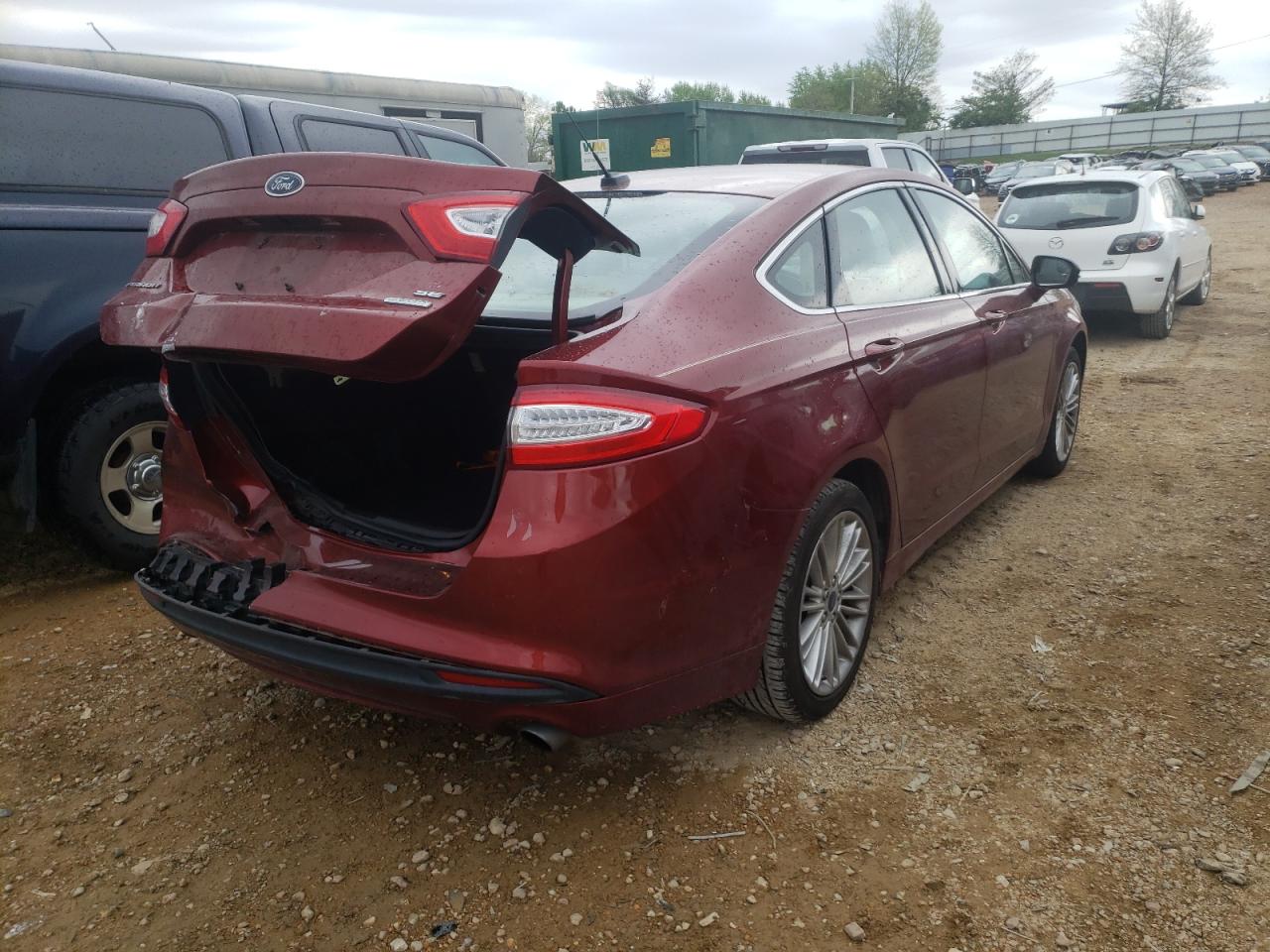 Photo 4 from auction – 2014 FORD FUSION SE with VIN 3FA6P0HD3ER167608