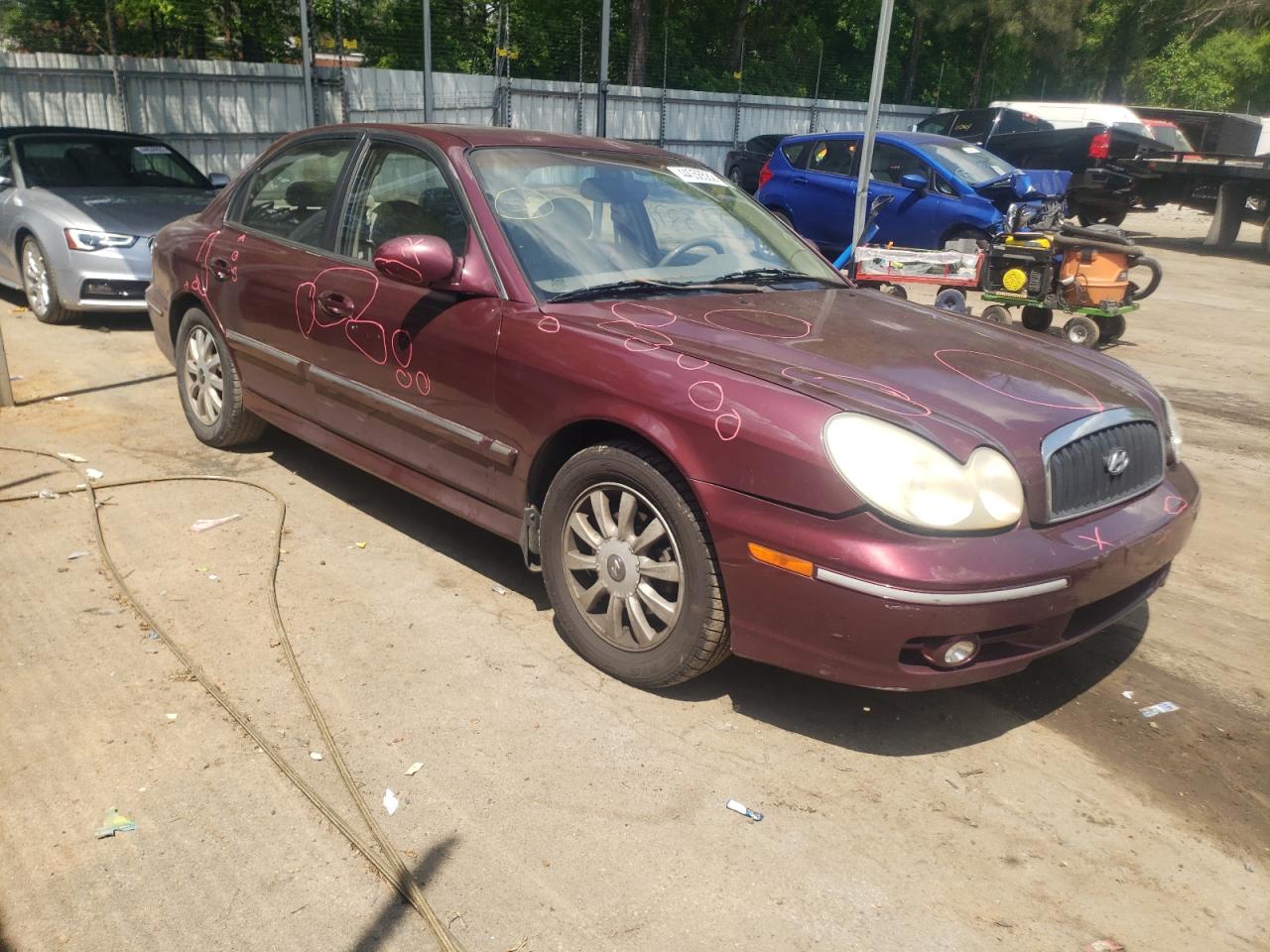 Photo 1 from auction – 2004 HYUNDAI SONATA GLS with VIN KMHWF35H94A062016