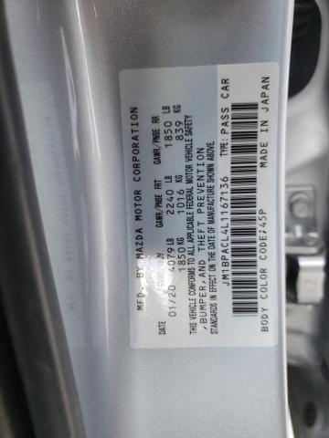 Photo 10 from auction – 2020 MAZDA 3 SELECT with VIN JM1BPACL4L1167136