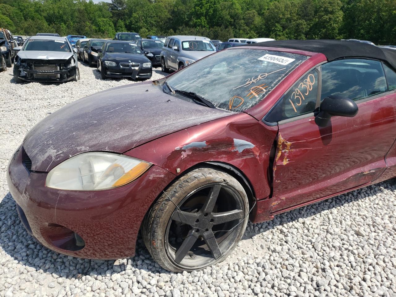Photo 9 from auction – 2008 MITSUBISHI ECLIPSE SP with VIN 4A3AL25F48E024320