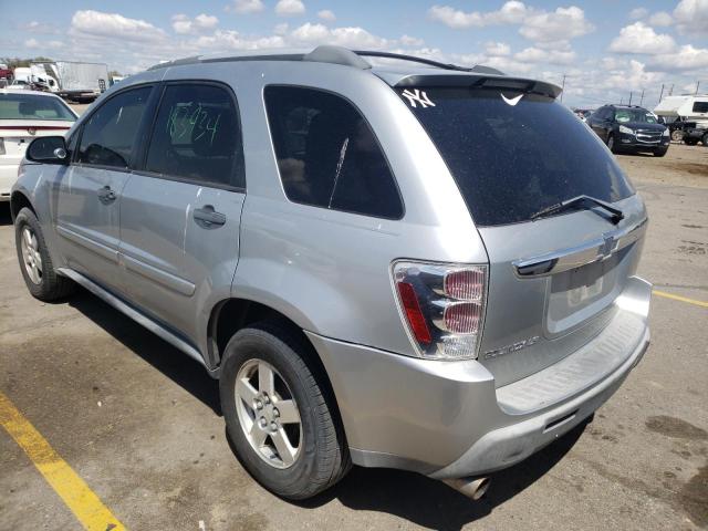 Photo 3 from auction – 2005 CHEVROLET EQUINOX with VIN 2CNDL13F656108471