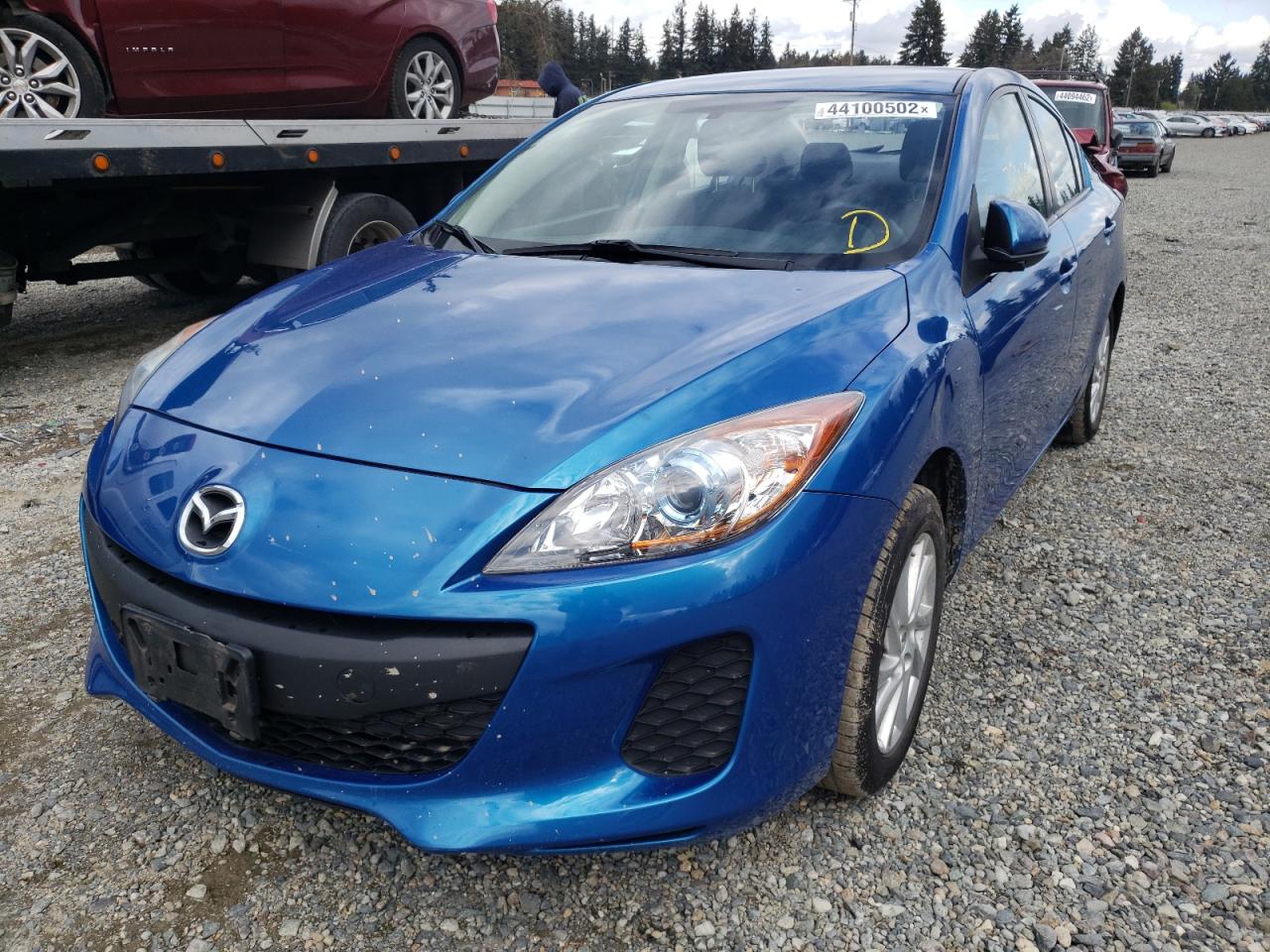 Photo 2 from auction – 2012 MAZDA 3 I with VIN JM1BL1V80C1545487
