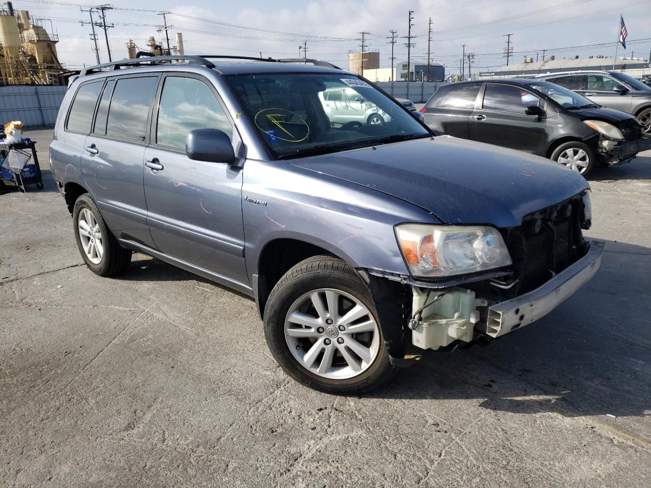 TOYOTA HIGHLANDER 2006 with VIN JTEDW21A760008720 - Photo from auction