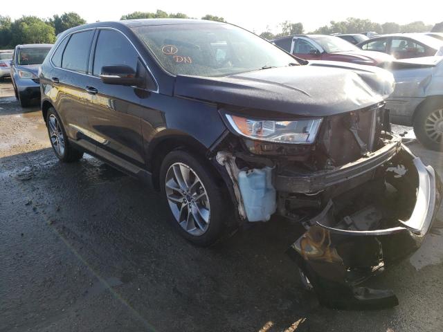 FORD EDGE TITAN 2016 with VIN 2FMPK4K91GBC14172 - Photo from auction